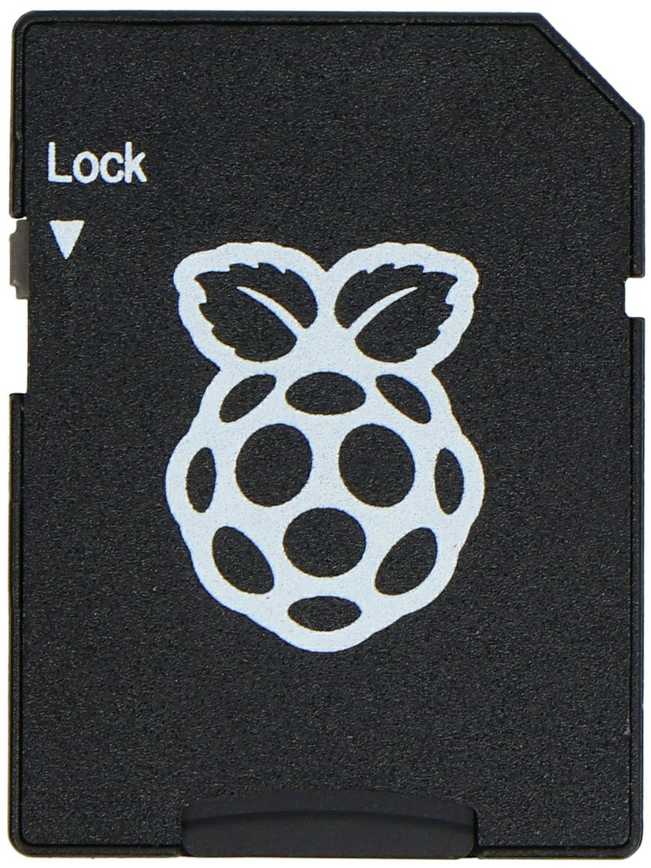Raspberry Micro SD atminties kortelė 32 GB 100 MB/s A2 klasė su Raspberry Pi OS – su adapteriu ir dėklu