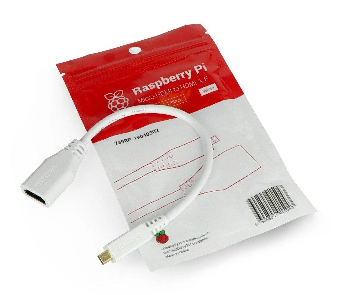 Micro-HDMI į HDMI laidas su originalia pakuote