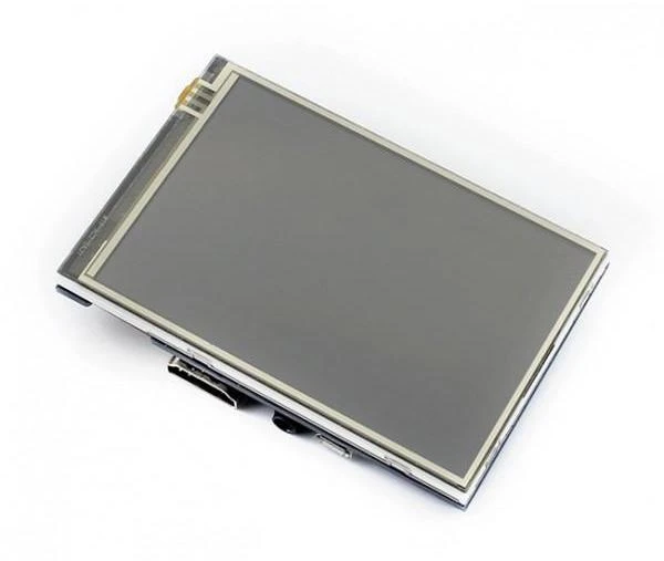 Waveshare Varžinis lietimui jautrus ekranas Raspberry Pi mikrokompiuteriui - LCD IPS 3.5