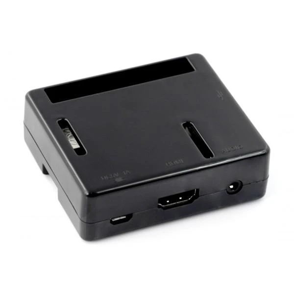 Raspberry Pi 3 A+ korpusas su HDMI jungtimi