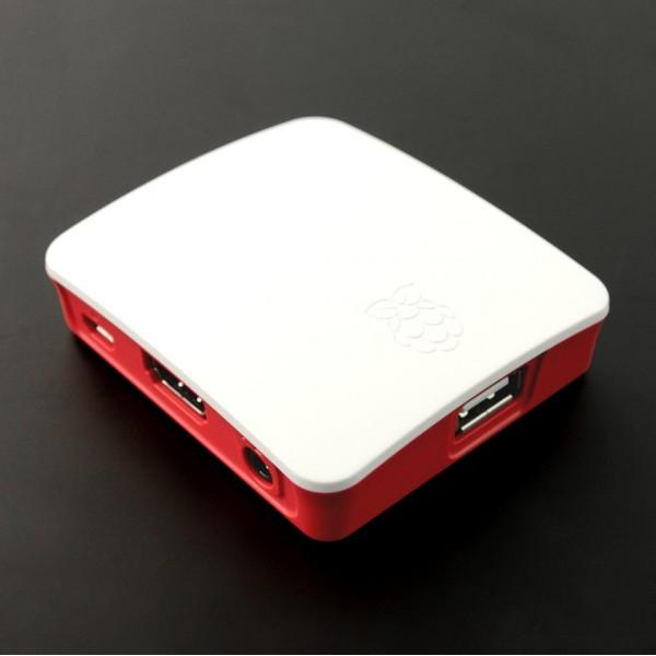 Oem Raspberry Pi 3A oficiali dėžutė - raudonai balta