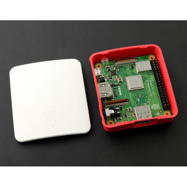 Oem Raspberry Pi 3A oficiali dėžutė - raudonai balta