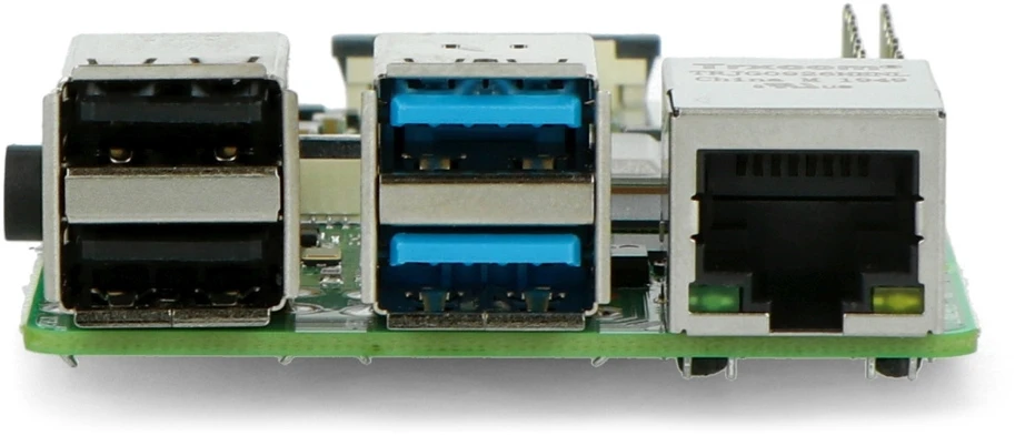 Raspberry Pi 4 B modelis, dviejų dažnių belaidis internetas, Bluetooth, 3 GB RAM, 1.8 GHz