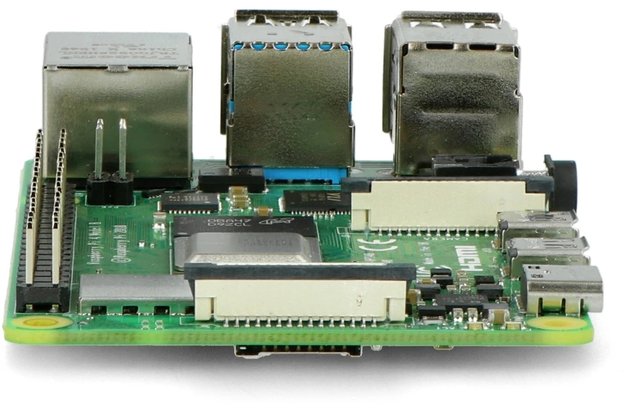 Raspberry Pi 4 B modelis, dviejų dažnių belaidis internetas, Bluetooth, 3 GB RAM, 1.8 GHz
