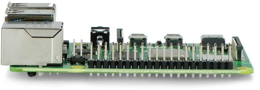 Raspberry Pi 4 B modelis, dviejų dažnių belaidis internetas, Bluetooth, 3 GB RAM, 1.8 GHz