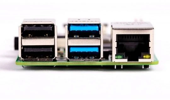 Raspberry Pi 4 B modelis, WiFi DualBand Bluetooth, 2 GB RAM, 1.8 GHz – dviejų RAM versija