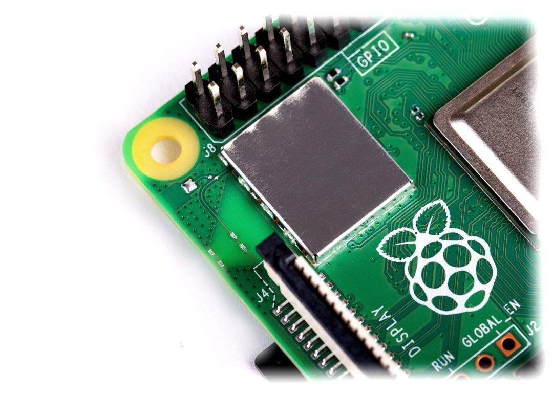 Raspberry Pi 4 modelis B WiFi DualBand Bluetooth 1GB RAM 1.8GHz