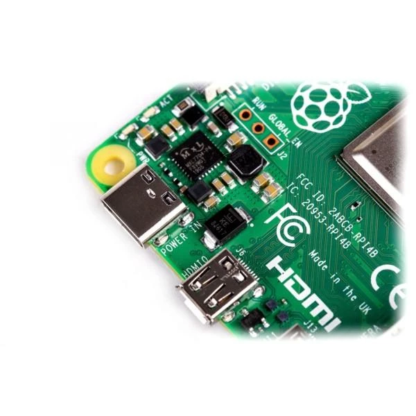 Raspberry Pi 4 modelis B WiFi DualBand Bluetooth 2GB RAM 1.8GHz