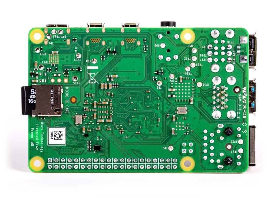 Raspberry Pi 4 modelis B WiFi DualBand Bluetooth 1GB RAM 1.8GHz