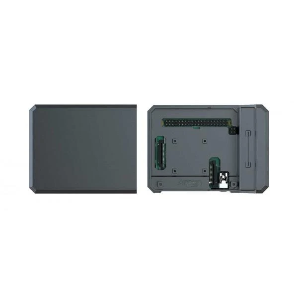 Oem Raspberry Pi 4B aliumininė dėžutė Argon Neo - pilka