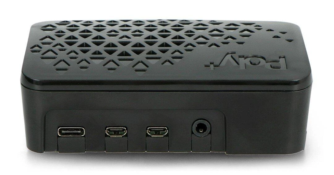 Argon Poly+ dėklas Raspberry Pi 4B su jungčių išpjovomis