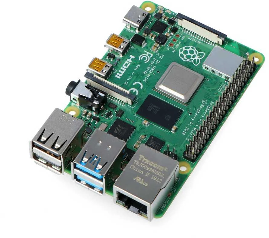 JustPi rinkinys su Raspberry Pi 4B WiFi 4GB RAM + 32GB Micro SD + priedai