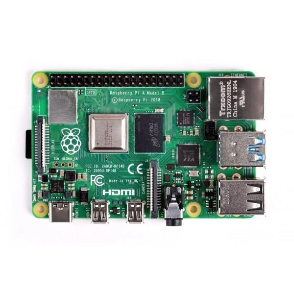 Nezatříděno Raspberry Pi 4B WiFi 8GB RAM rinkinys su priedais - korpusas su dviem ventiliatoriais