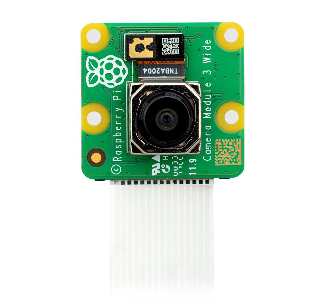 Raspberry Pi kamera HD v3 Wide 12MPx - originali Raspberry Pi kamera