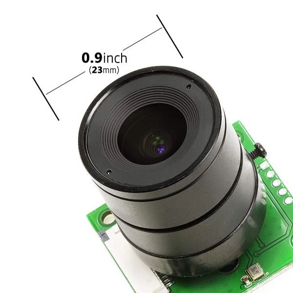Oem Raspberry Pi Kamera ArduCam OV5647 5Mpx su objektyvu LS-2718 CS mount