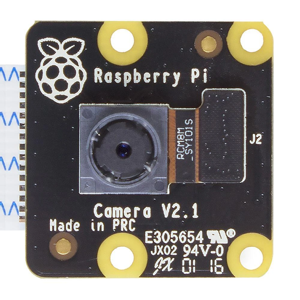 Raspberry Pi NoIR V2 kameros modulis iš priekio