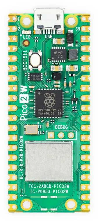 Raspberry Pi Pico 2 W – RP2350 ARM Cortex M33 + CYW43439 – WiFi / Bluetooth