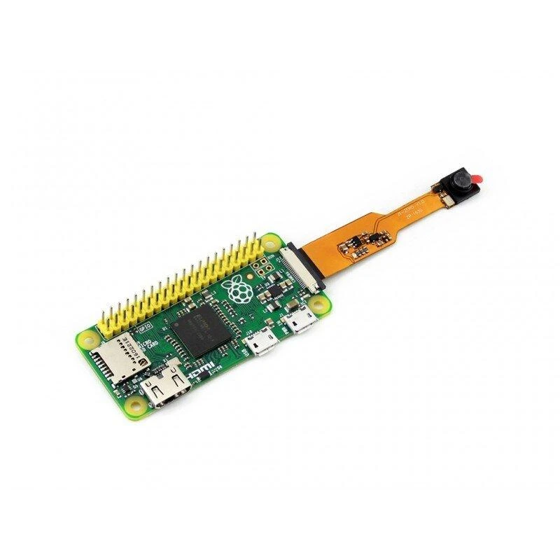 Raspberry Pi Zero su prijungtu kameros moduliu
