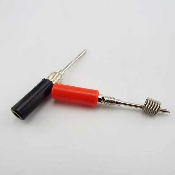 Raudonas matavimo zondas – 6 cm – Matuoklio tikrinimo adata – Mėginių imtuvas