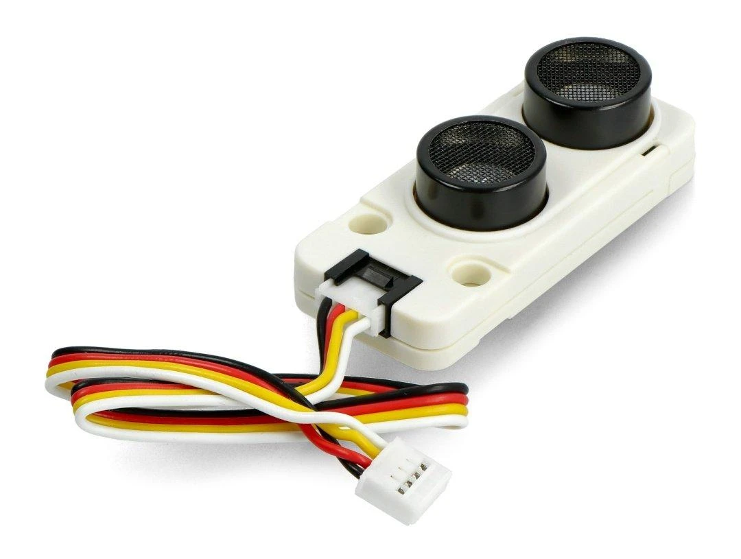 RCWL-9620 ultragarsinio atstumo jutiklio I/O išplėtimo blokas, skirtas M5Stack kūrimo moduliams