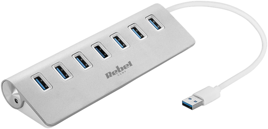 HUB „Rebel“ 7 prievadų USB 3.0 šakotuvas (daliklis)