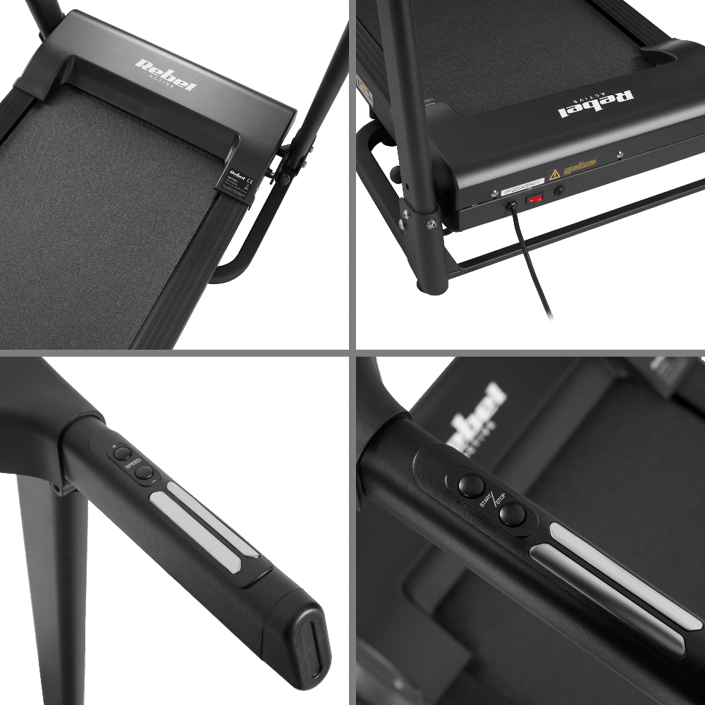 REBEL ACTIVE RBA-1001 Elektrinis bėgimo takelis