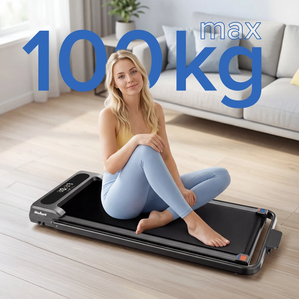 REBEL ACTIVE elektrinis bėgimo takelis, modelis RBA-1017-PRO