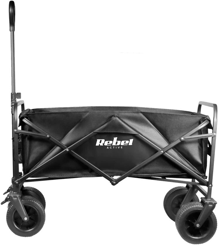 Vežimėlis Paplūdimio vežimėlis su stabdžiu, 150 l, ​​100 kg, Rebel Active