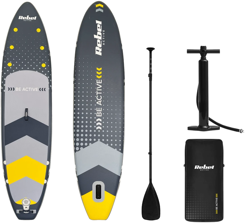 REBEL ACTIVE pripučiamos SUP lentos 350x81x15cm rinkinys