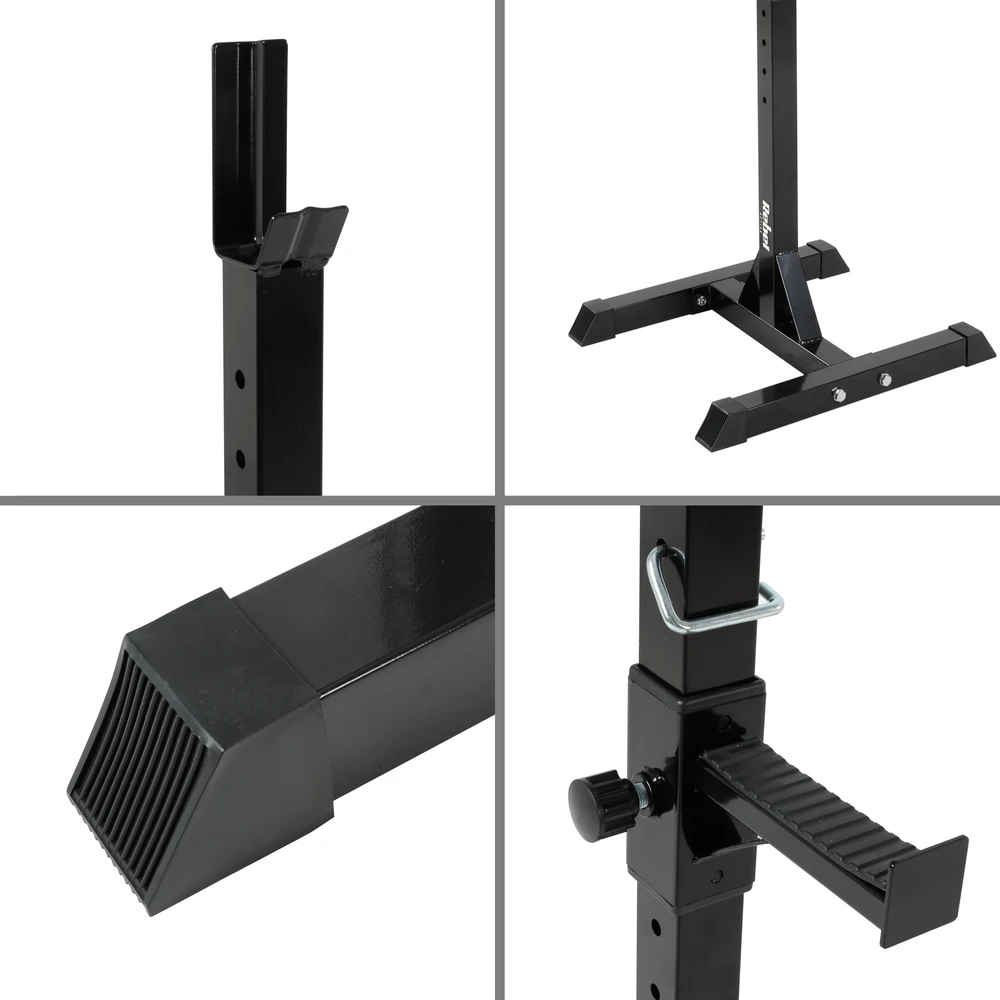 REBEL ACTIVE štangos stovų konstrukcijos detalės