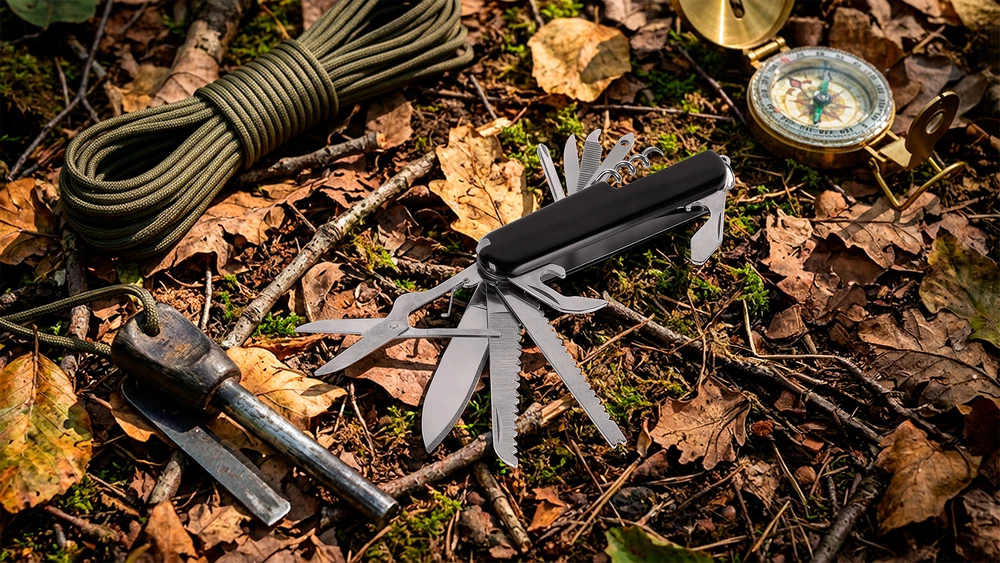 Rebel Multitool, Daugiafunkcis įrankis, daugiafunkcis įrenginys - kišeninis peilis