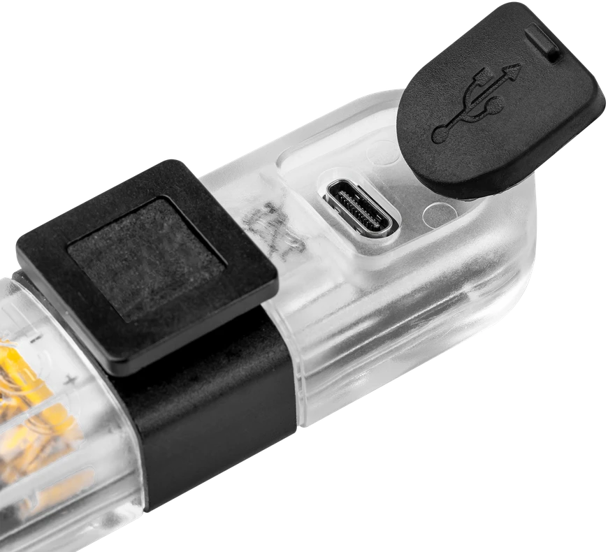 Komplet „Rebel“ dviračio žibintų komplektas (su USB C tipo laidu)