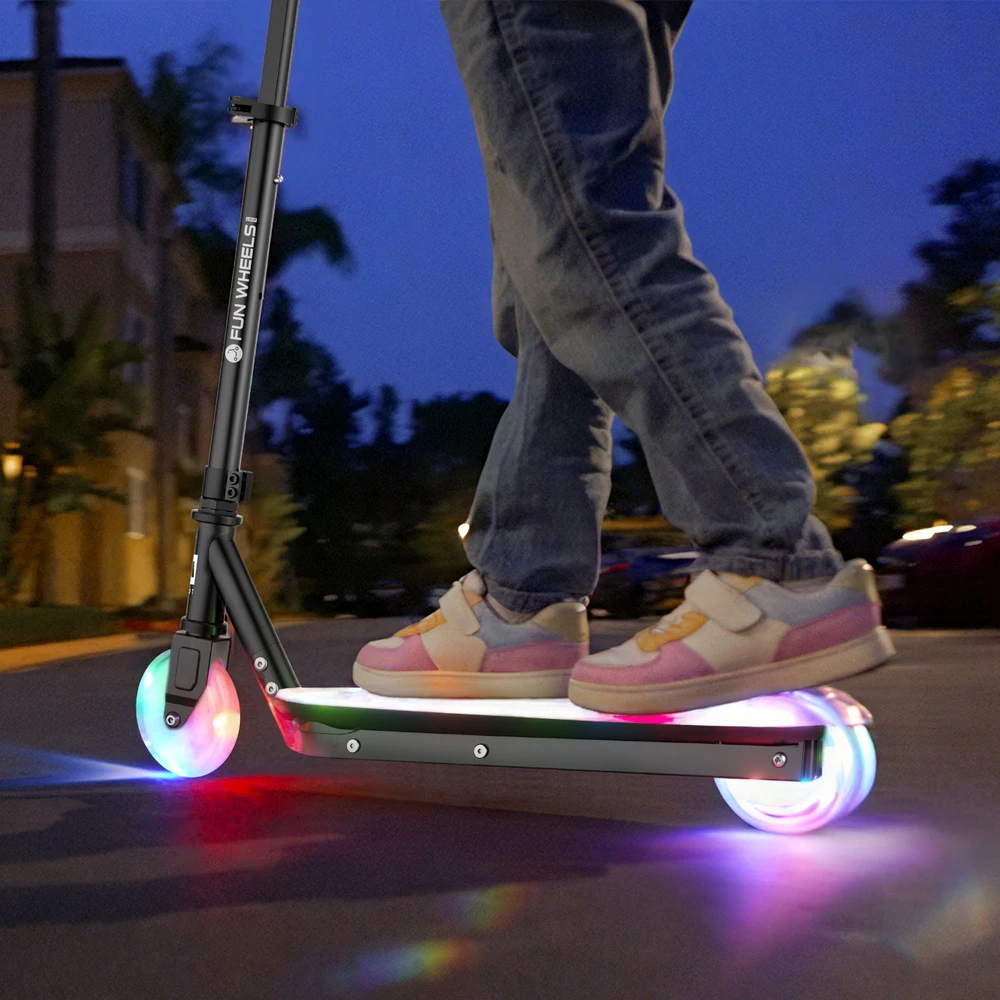 Rebel Elektrinis paspirtukas vaikams FUN WHEELS LIGHT Mėlyna
