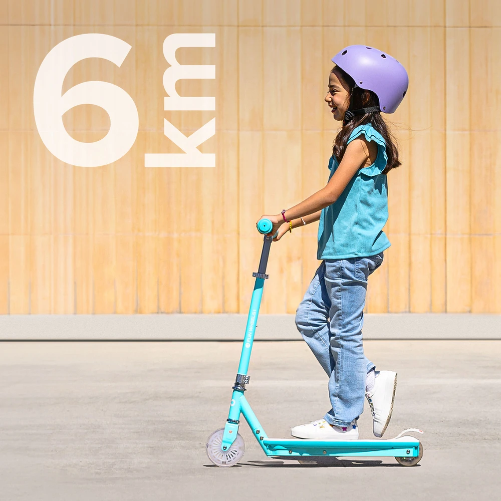 Rebel Elektrinis paspirtukas vaikams FUN WHEELS LIGHT juodas