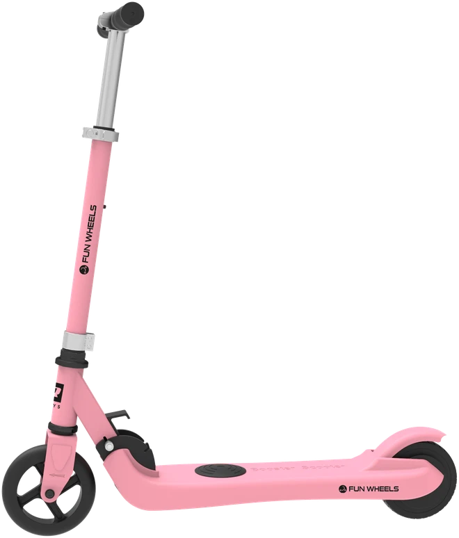 Rebel Elektrinis paspirtukas vaikams FUN WHEELS Rožinis