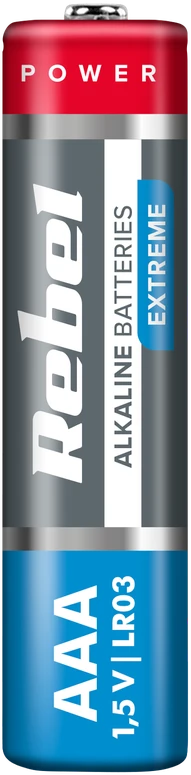 REBEL EXTREME LR03 šarminės baterijos 2 vnt./bl
