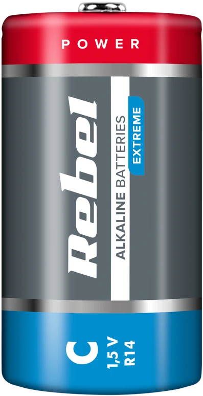 REBEL EXTREME LR14 šarminės baterijos 2 vnt./bl