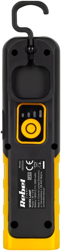 Akumulatorowa „Rebel IP33“ belaidis dirbtuvių šviestuvas