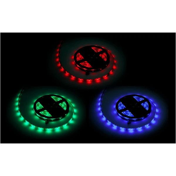Rebel LED juosta 5m RGB (150x5050 SMD) - balta PCB