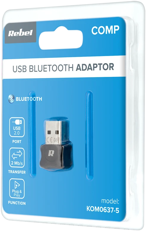Rebel NanoStick Bluetooth 5.0 adapteris