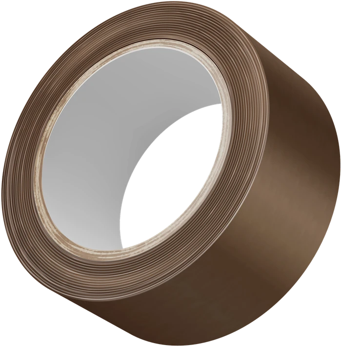 Taśma REBEL pakavimo juosta (48 mm x 100 m) ruda