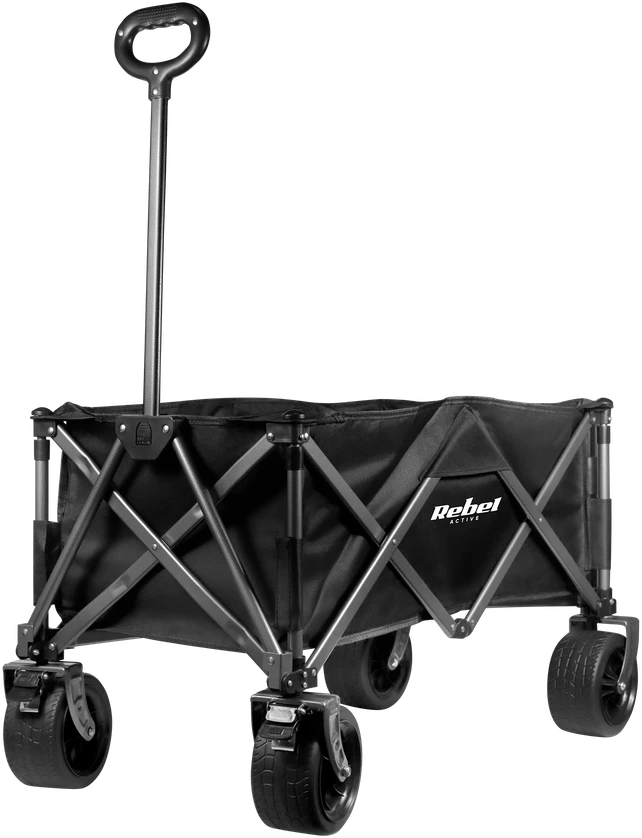 Vežimėlis „Rebel Active“ paplūdimio vežimėlis, sulankstomas į vidų, 150 l, ​​100 kg