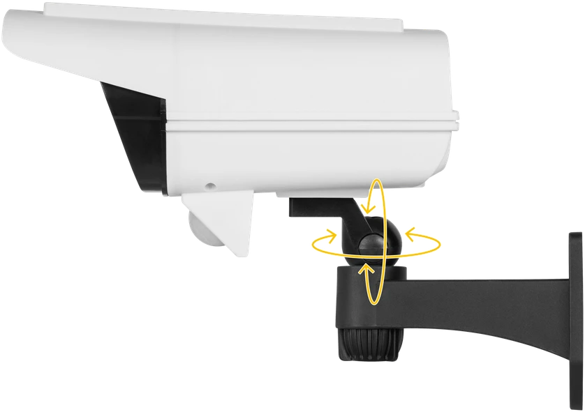 Rebel Lampa solarna - atrapa kamery monitoringowej