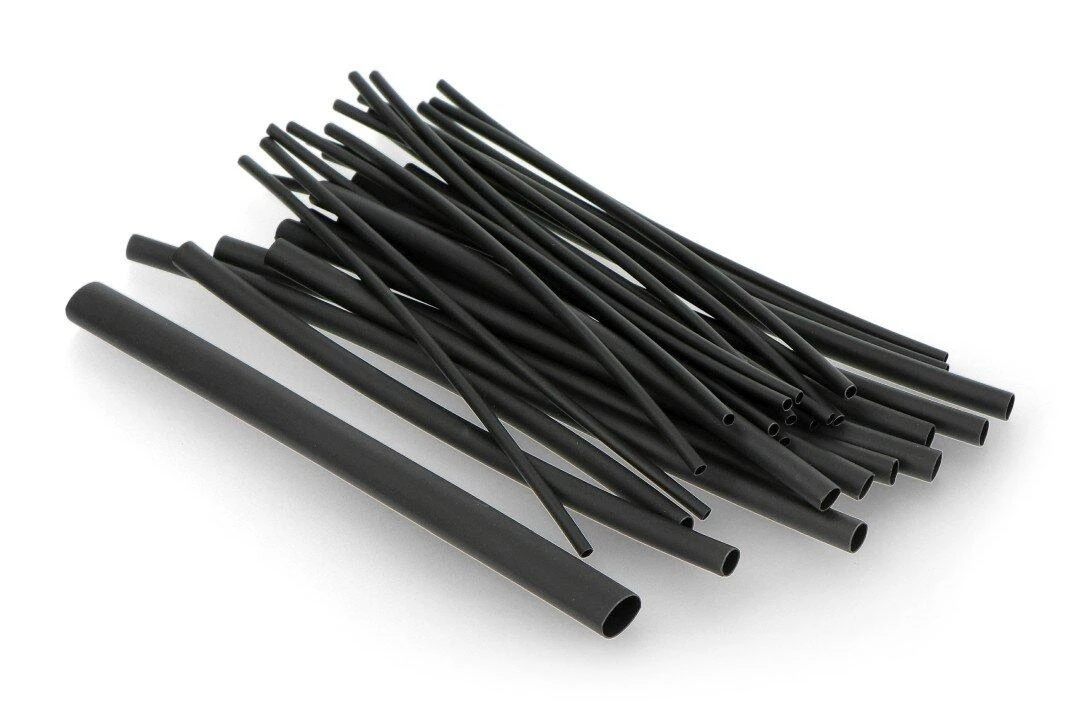Rebel Termovamzdelių rinkinys 170 vnt 10cm Juoda