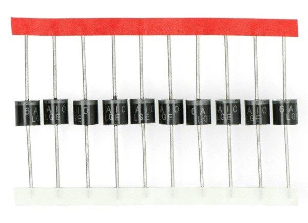 Oem Rectifier diodas P600M 6A/1000V - 10 vnt