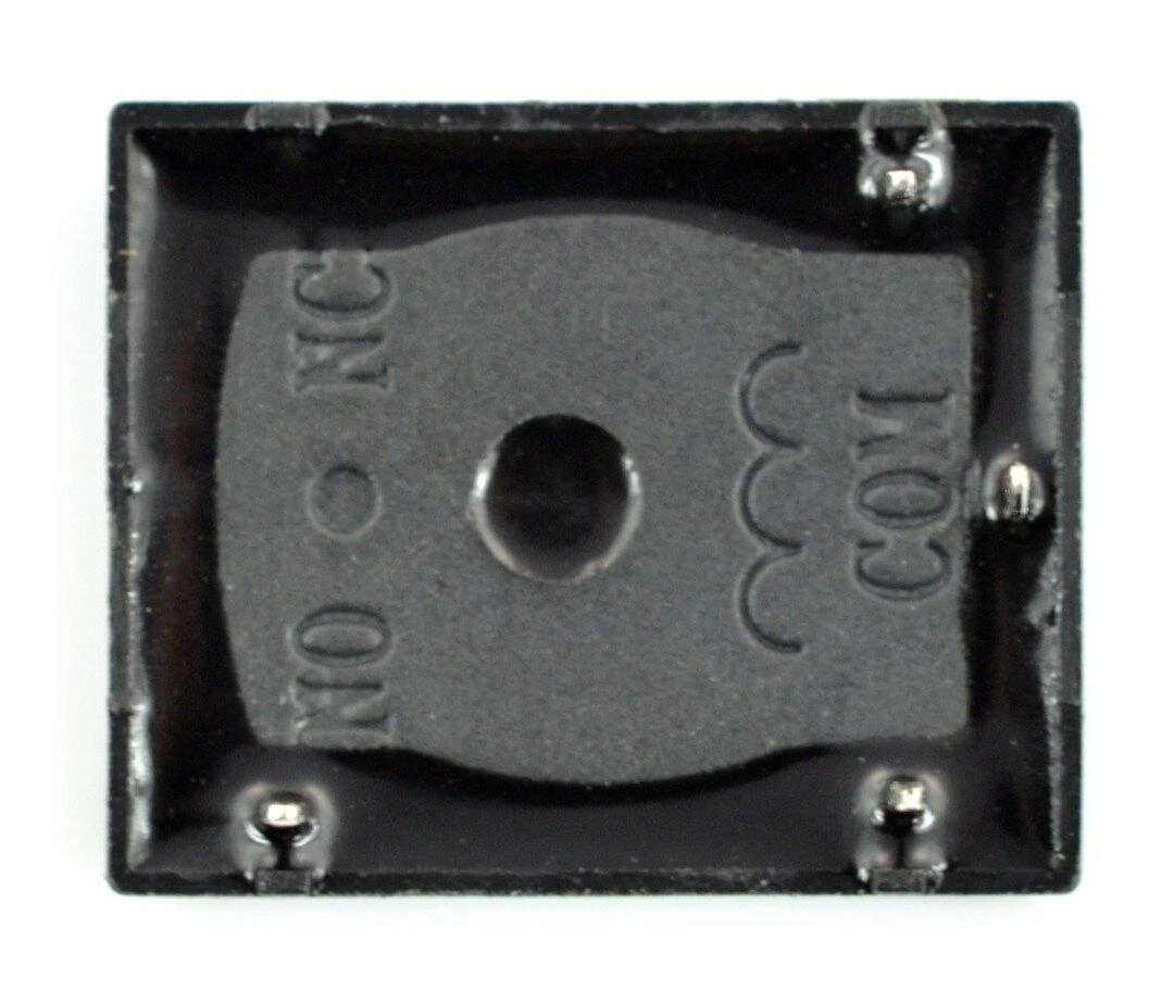 Elektroninė relė NT73-2A-S12-05 – kontaktų išdėstymas