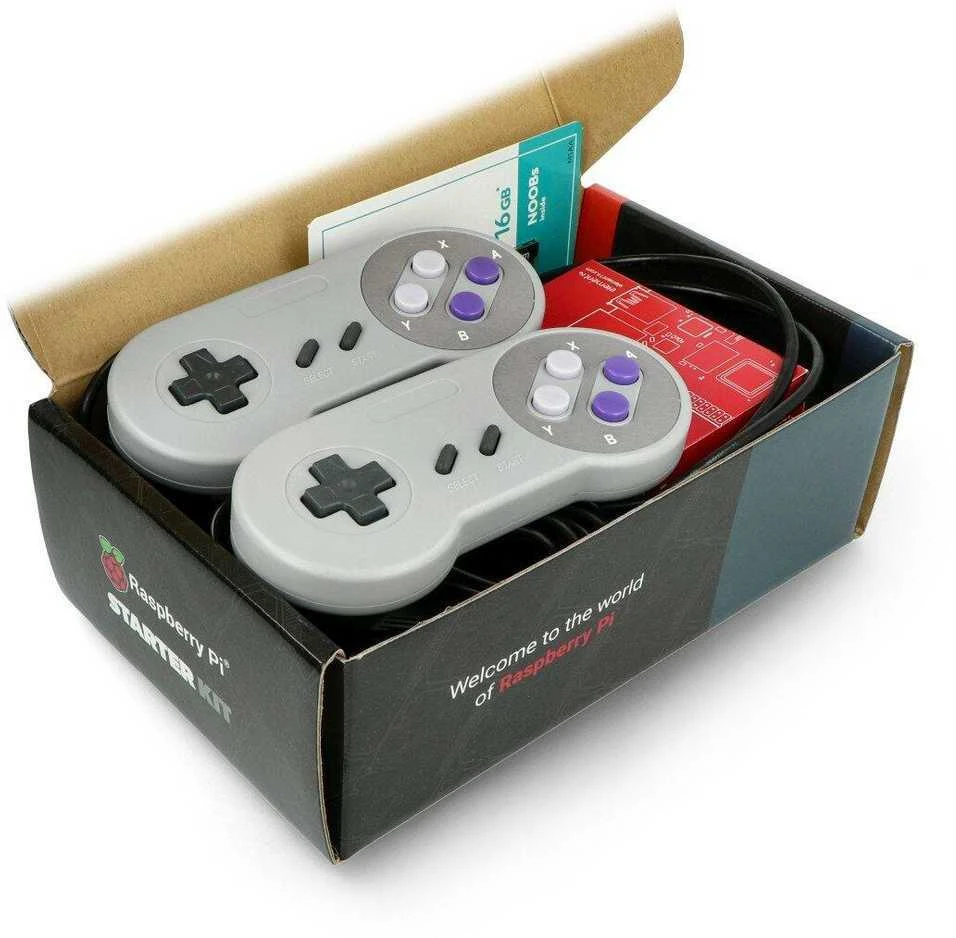 RetroPie žaidimų rinkinys su Raspberry Pi 4B, 4GB