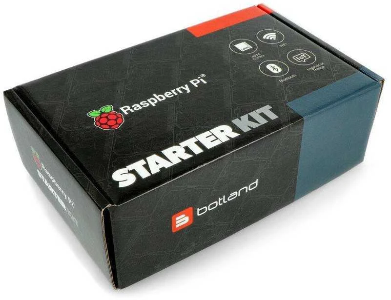 Raspberry Pi žaidimų rinkinio pakuotė