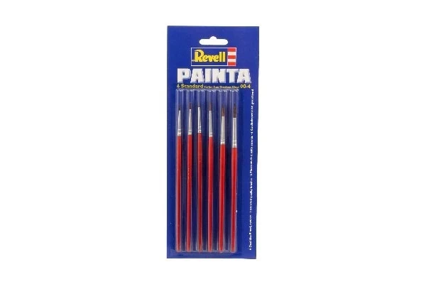 Revell Painta Standartiniai teptukai - 6 vnt