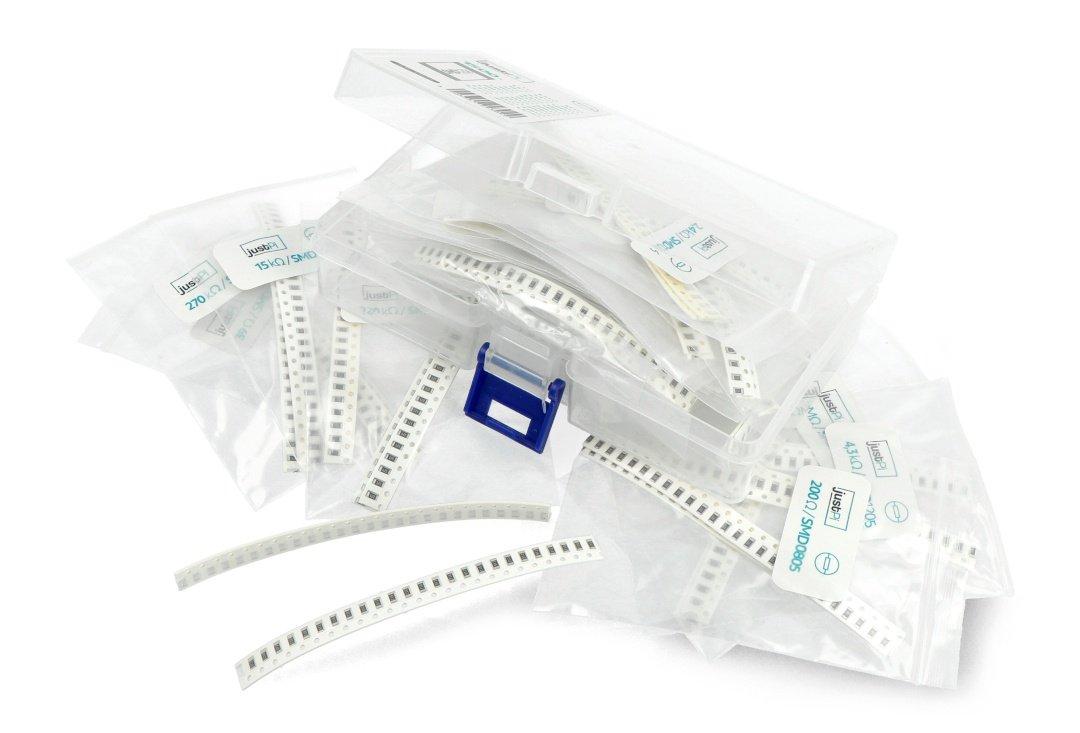 Rezistorių rinkinys SMD0805 - justPi - 1500 vnt